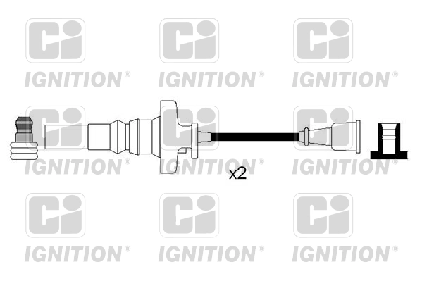 Cables de alta tensión, juego para Mitsubishi Lancer IX CSA