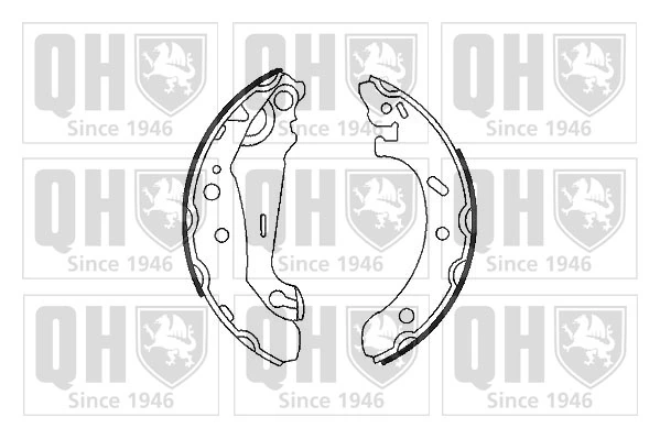 Zapatas de freno traseras Ford Escort VI