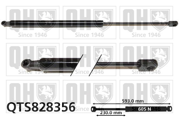 Comprar Amortiguador de la tapa del maletero Volkswagen Touareg II 7P5, 7P6 a bajo precio