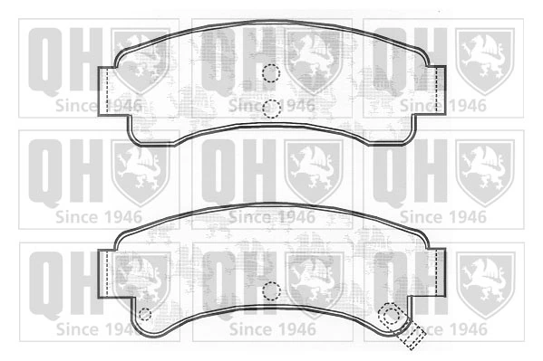 Pastillas traseras Nissan Sunny II