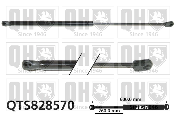 Amortiguador de maletero Ford Focus III hatchback (CB8) (2010 - 2020) precio, desde 13,00 EUR