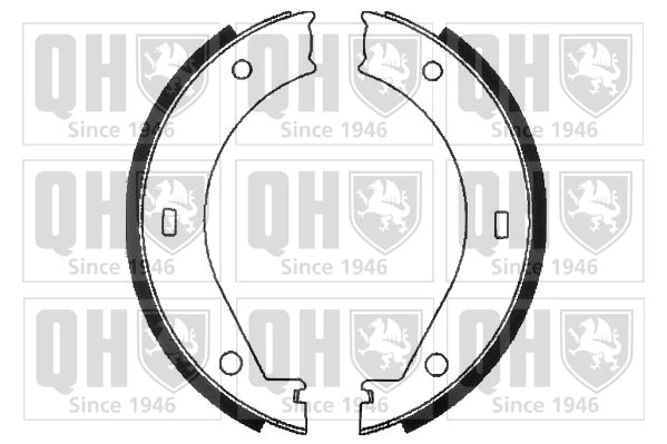 Zapatas de freno de estacionamiento para BMW 5  E34