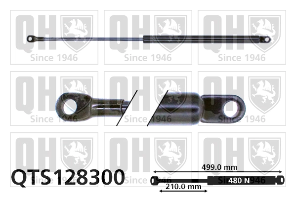 Amortiguador de maletero Volkswagen Golf I hatchback (17) (1974 - 1985) precio, desde 17,00 EUR