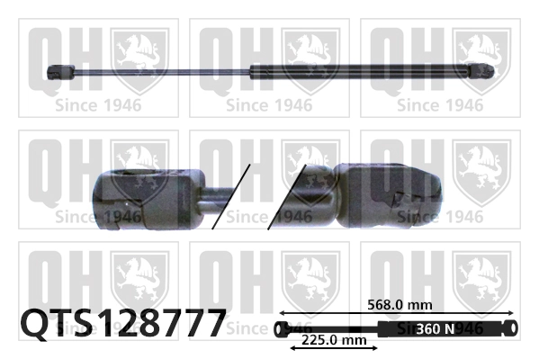 Amortiguador de porton Honda Civic VII (2000-2006)