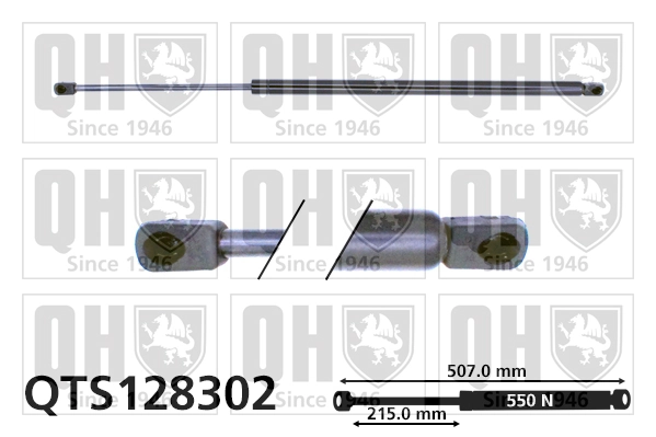 Muelle neumatico maletero Polo II hatchback (1981-1994) original desde 15,52 €