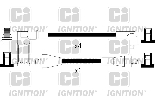 Cables de encendido para Fiat Uno  (146A)