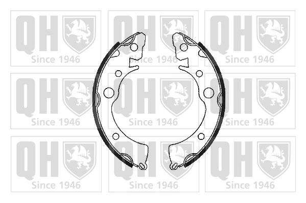 Zapatas de freno de tambor traseras Honda Civic III hatchback (AL, AJ, AG, AH) (1983 - 1987) precio, desde 16,64 EUR