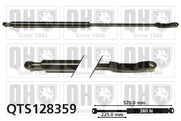 Amortiguador de porton para Volkswagen Passat B2 32B