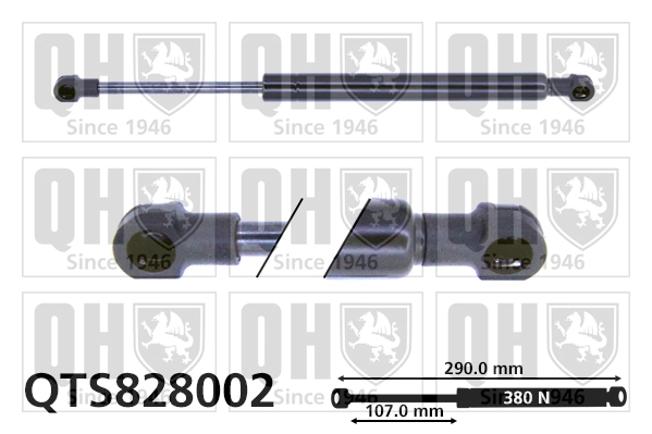 Amortiguador de maletero Alfa Romeo 159  desde 12,58 €