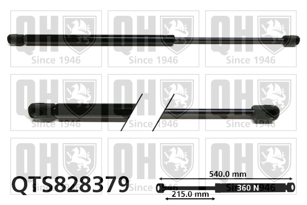 Amortiguador de porton para Land Rover Range Rover SPORT I L320