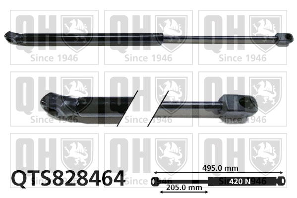 Amortiguador de porton para Audi A4 Allroad B9 8WH, 8WJ