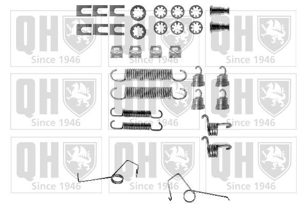 Kit de montaje de zapatas de freno traseras para Renault Trafic TXX