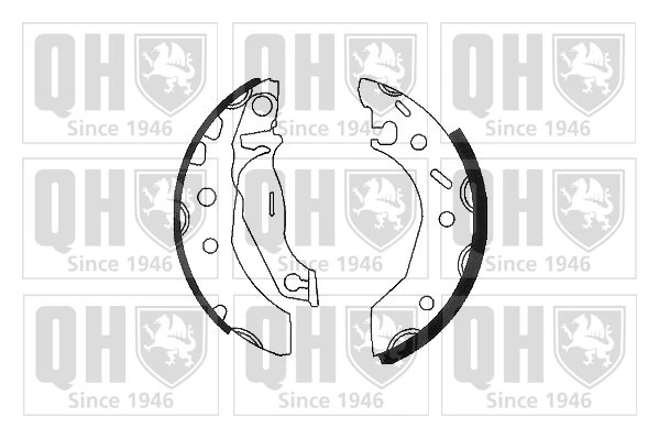 Zapatas de freno traseras Ford Escort  (1998-2000)