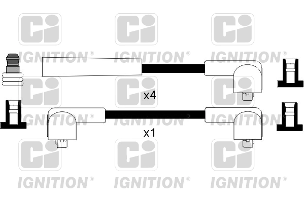 Comprar Juego de cables de alta tensión Mazda 323 III BF a bajo precio