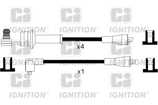 Cables de alta tensión, juego Toyota Hilux  (1983-2005)