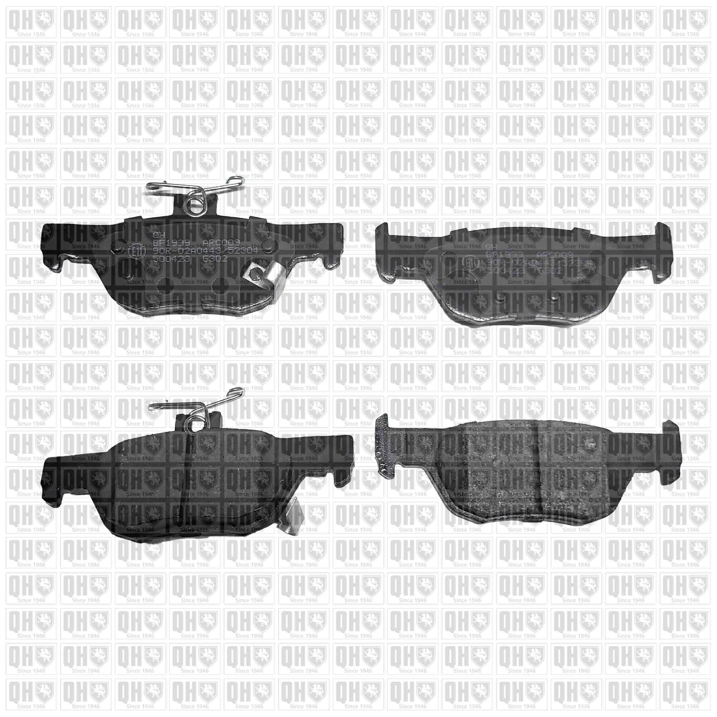 DGY62643Z Mazda Pastillas freno traseras