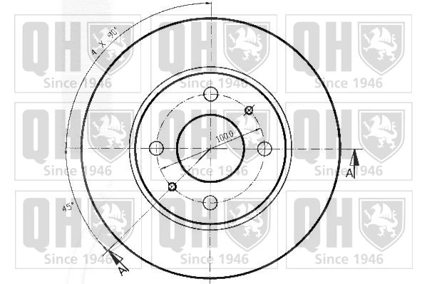 Comprar 4020661A00 Nissan/Infiniti Freno de disco delantero