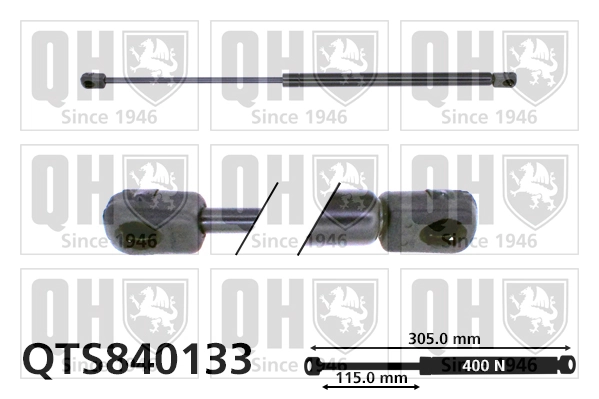 Amortiguador de porton para Audi 80 B2 81, 85