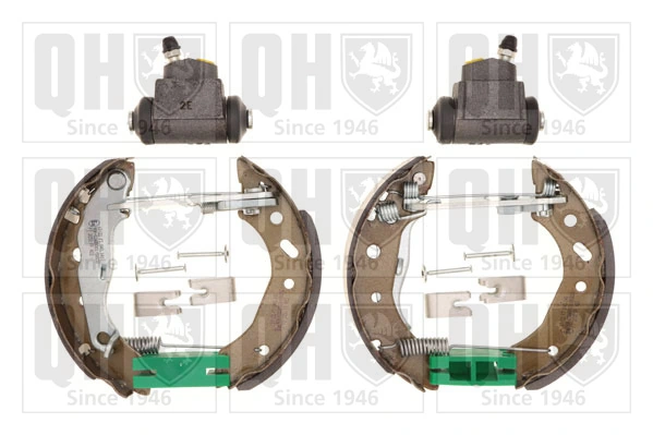 Kit de frenos de tambor, con cilindros, completo para Ford Escort ANL