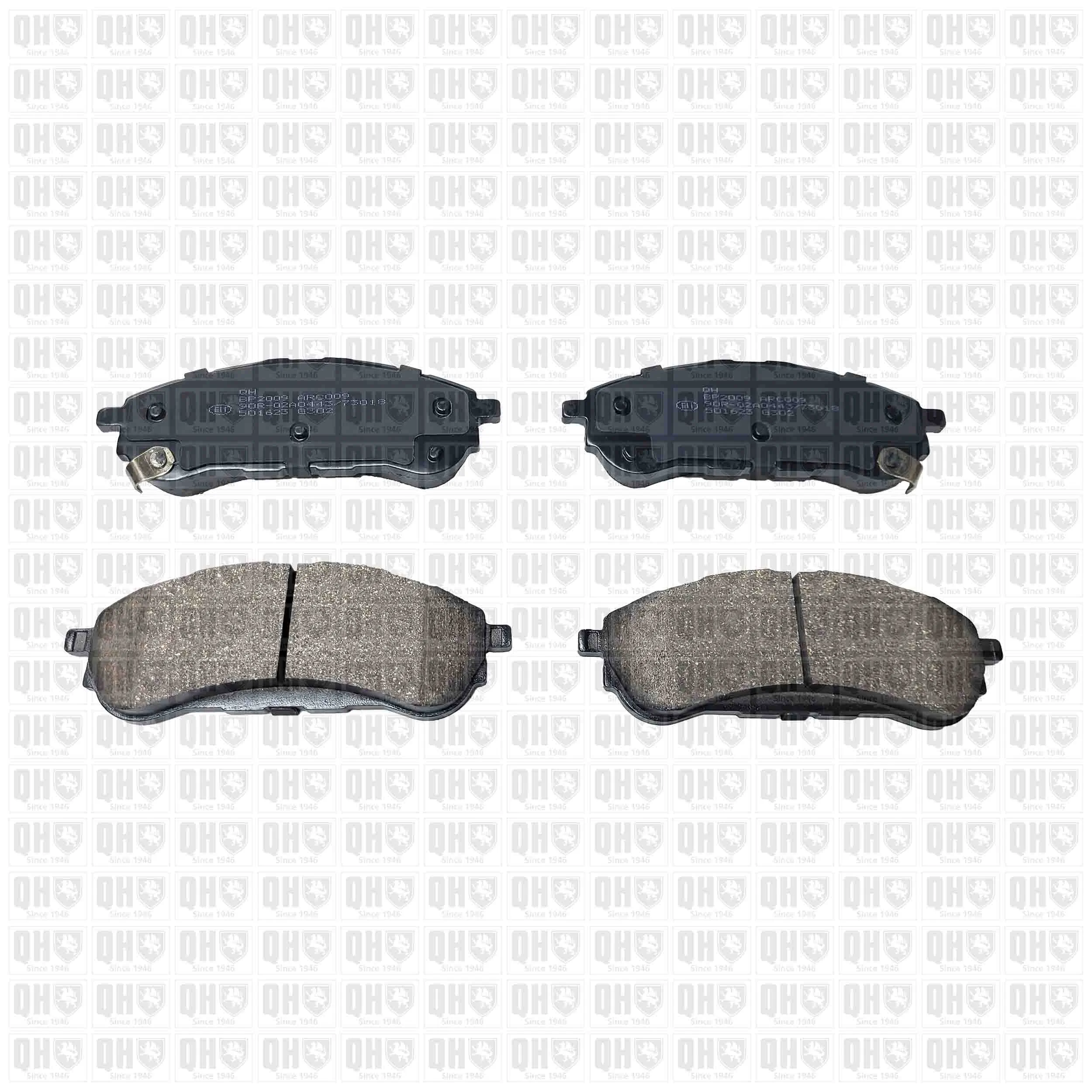 Pastillas de freno traseras BRF1885 Ford