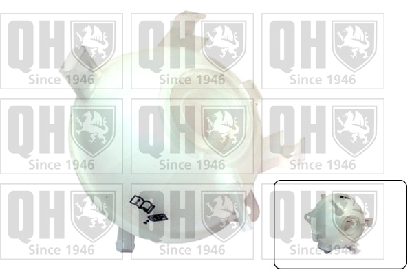 Vaso de expansión, refrigerante 1K0121407 VAG