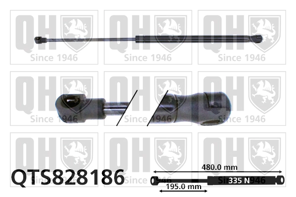 Amortiguador de porton KIA Picanto  (2003-2007)