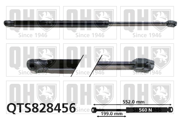 Amortiguador de maletero Audi Q7 SUV (4MB, 4MG, 4MQ) (2015 - 2026) precio, desde 15,94 EUR