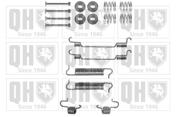  Kit de montaje de zapatas de freno traseras Renault Master 2