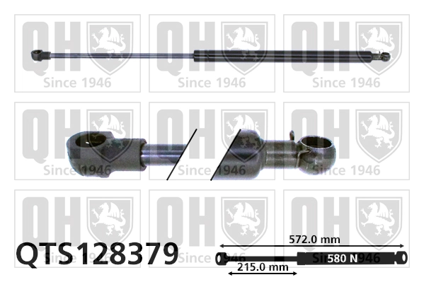 9683422380 Peugeot/Citroen Amortiguador de porton