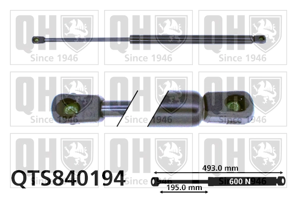 Amortiguador maletero para Peugeot 307 3H