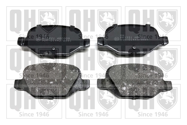 Pastillas de freno traseras 0077362270 Fiat/Alfa/Lancia