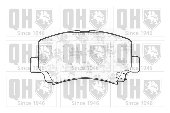 5581075F10 Mitsubishi Pastillas delanteras