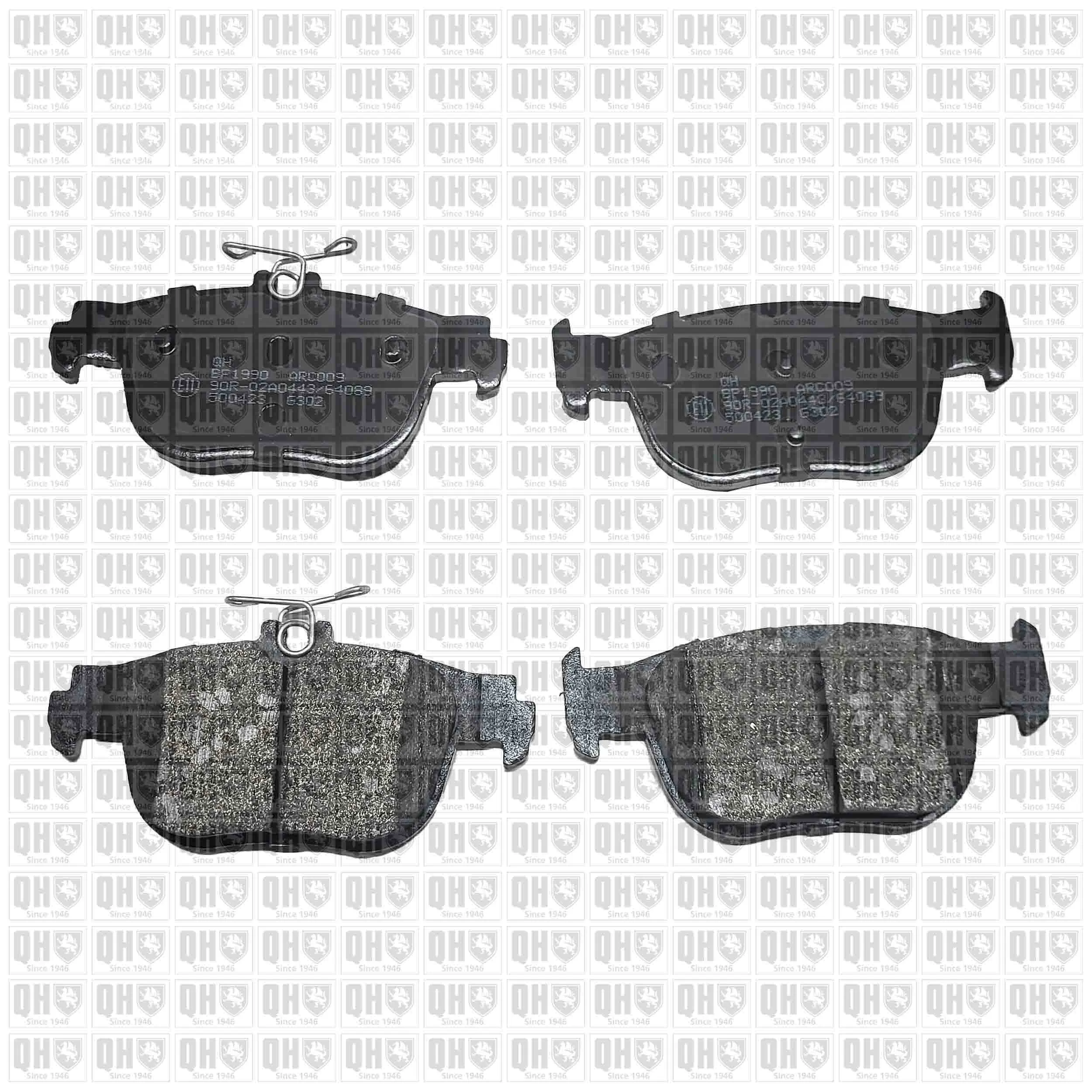 VWN3CA2D390GA Ford Pastillas freno traseras