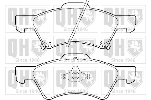 Pastillas delanteras para Chrysler Voyager GRAND 
