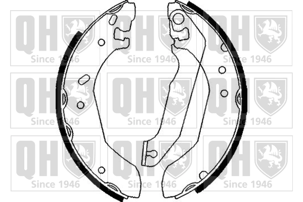 Zapatas de freno de estacionamiento Ford Escort V (1990-1992)