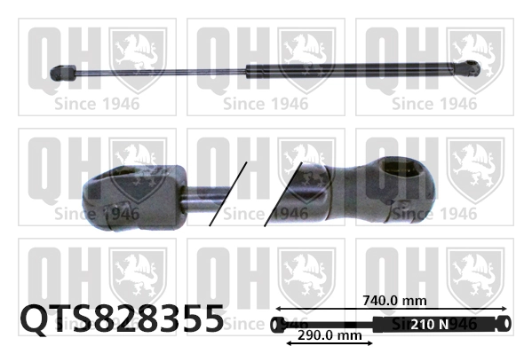 Comprar GS1161 Magneti Marelli Amortiguador de capó