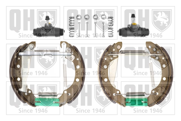 Kit frenos, disco de tambor, con cilindros, completo  Seat Cordoba familiar (6K5) (1996 - 1999) precio, desde 62,62 EUR
