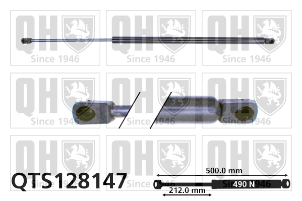 Amortiguador de maletero Renault 19 I hatchback (B53, C53) (1988 - 1992) precio, desde 16,88 EUR