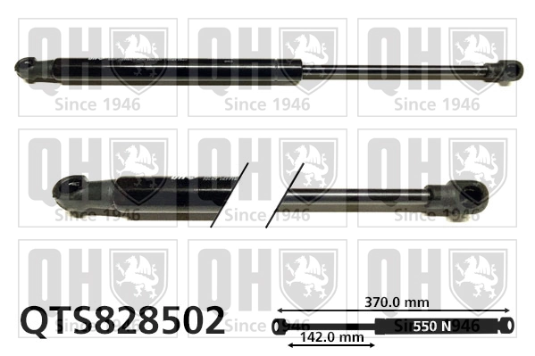 Muelle neumático, tapa delantera Audi A4 Allroad B9 familiar (8WH, 8WJ) (2016 - 2026) precio, desde 19,23 EUR