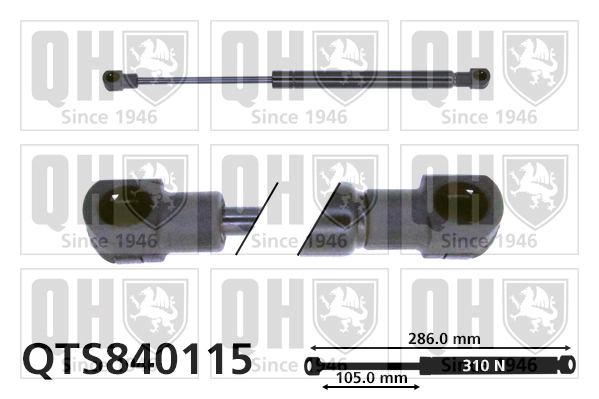 Amortiguador de maletero Peugeot 406  desde 12,59 €