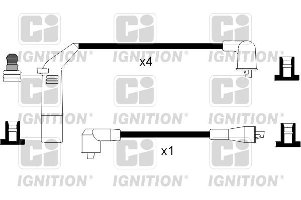 Cables de bujías para Mitsubishi L 300 L03P