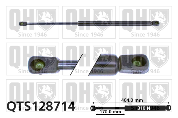 Amortiguador maletero para Audi A8 4D2, 4D8