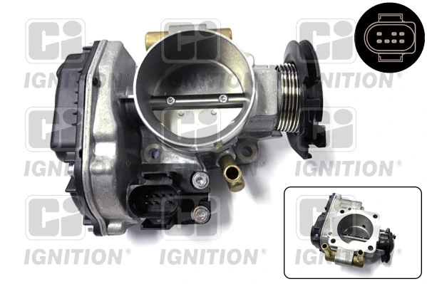 Mariposa de admisión para Volkswagen Passat B3, B4 3A5, 351, 315