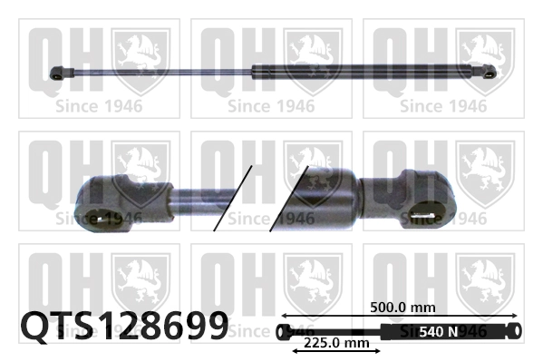15521 Stabilus Amortiguador de porton