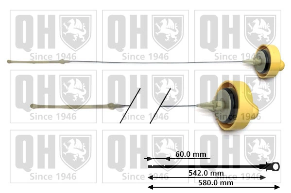 Varilla del nivel de aceite Nissan Qashqai 2 J11