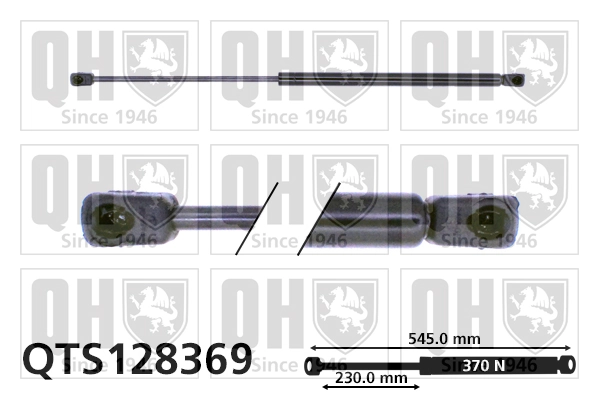 Amortiguador maletero para Opel Combo