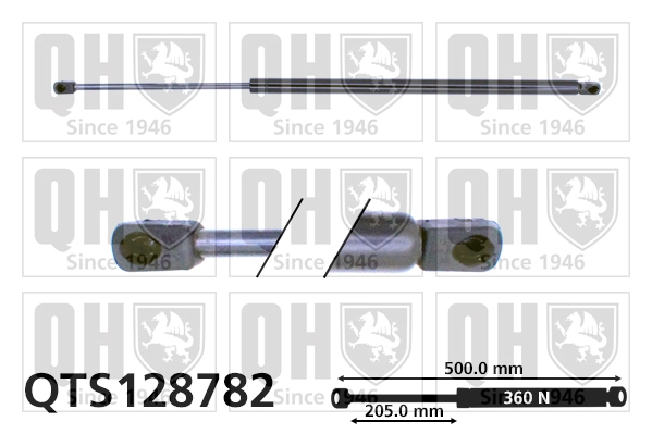 Amortiguador de maletero Magneti Marelli GS0356 precio, desde 12,45 EUR