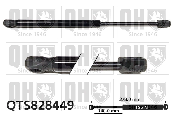 Muelle neumático, tapa delantera Peugeot/Citroen 1635432880 precio, desde 17,94 EUR