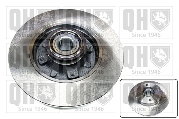 Disco de freno trasero 1666678980 Peugeot/Citroen