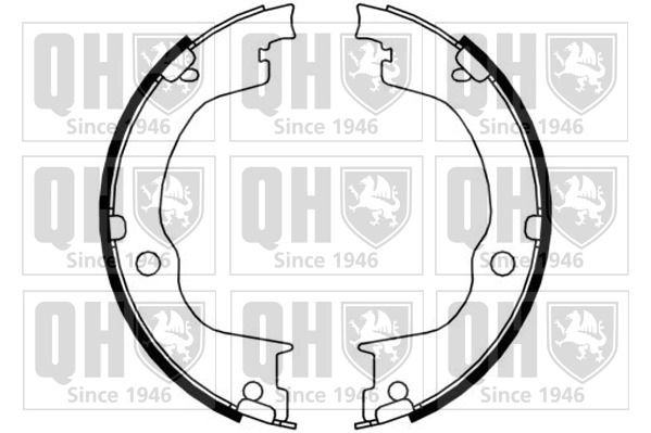 Zapatas de freno de estacionamiento para Chevrolet Captiva II C140